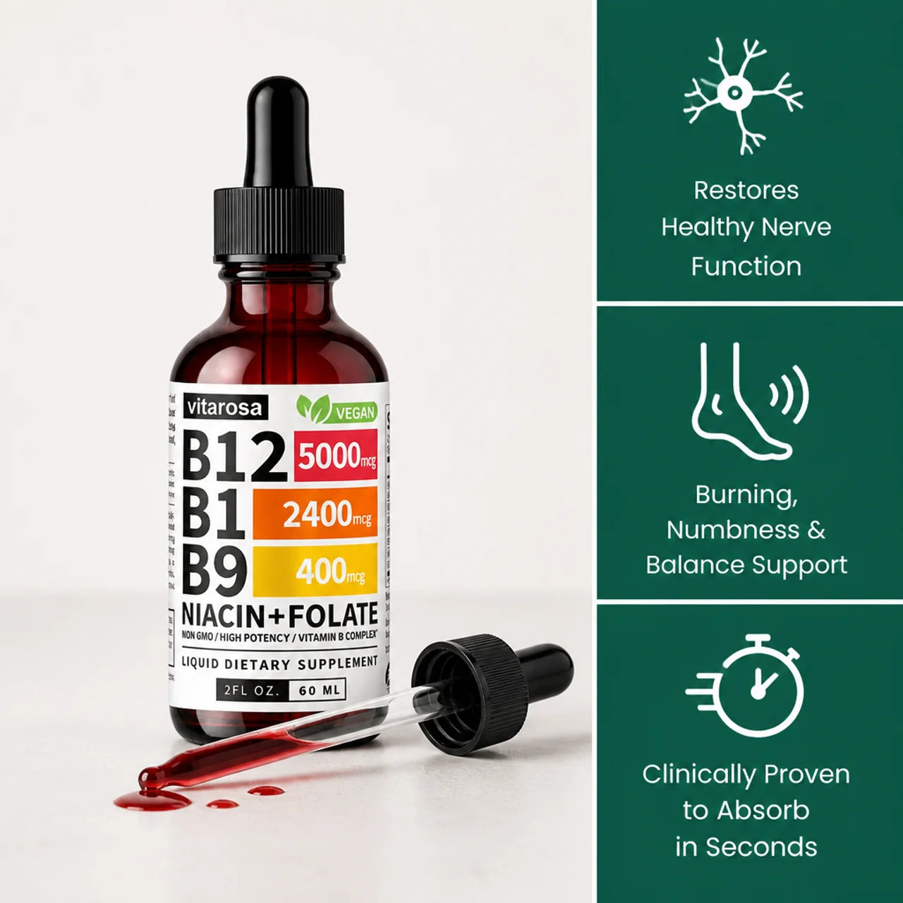 Sublingual B-Complex Drops